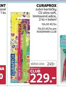 Rossmann Curaprox zubní kartáčky nabídka