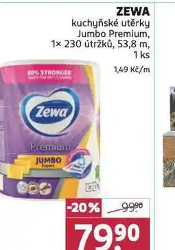 Rossmann Zewa kuchyňské utěrky nabídka