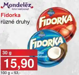 PLUS JIP Opavia Fidorka nabídka