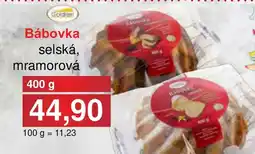 PLUS JIP Bábovka selská, mramorová nabídka