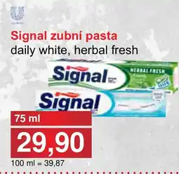 PLUS JIP Signal zubní pasta nabídka