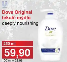 PLUS JIP Dove Original tekuté mýdlo nabídka