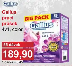 PLUS JIP Gallus prací prášek nabídka