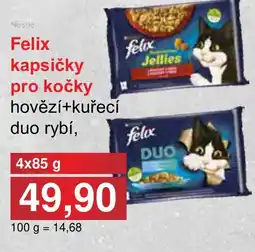 PLUS JIP Felix kapsičky pro kočky nabídka