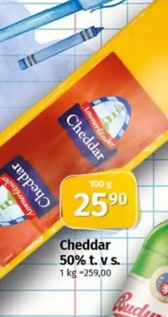 COOP TIP Cheddar 50% t. v s. nabídka
