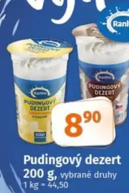 COOP TIP Ranko Pudingový dezert nabídka