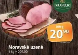 COOP TIP Moravské uzené nabídka
