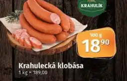 COOP TIP Krahulecká klobása nabídka