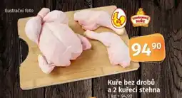 COOP TIP Kuře bez drobů a 2 kuřecí stehna nabídka