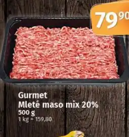 COOP TIP Gurmet Mleté maso mix 20% nabídka
