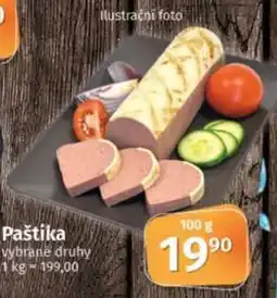 COOP TIP Paštika nabídka