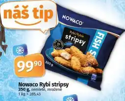 COOP TIP Nowaco Rybí stripsy nabídka