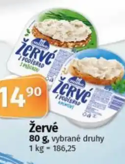 COOP TIP Žervé nabídka