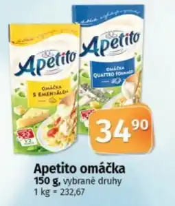COOP TIP Apetito omáčka nabídka