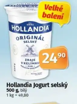 COOP TIP Hollandia Jogurt selský nabídka