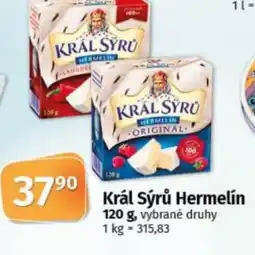 COOP TIP Král Sýrů Hermelín nabídka