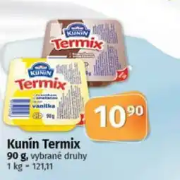 COOP TIP Kunín Termix nabídka