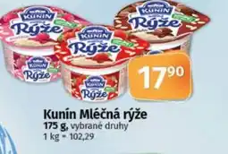 COOP TIP Kunín Mléčná rýže nabídka