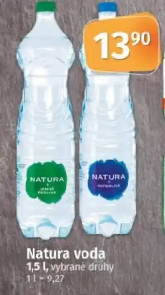 COOP TIP Natura voda nabídka