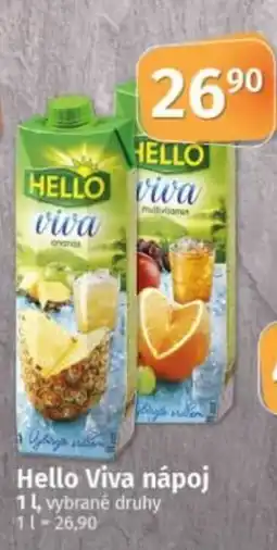 COOP TIP Hello Viva nápoj nabídka