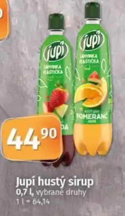 COOP TIP Jupí hustý sirup nabídka