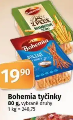COOP TIP Bohemia tyčinky nabídka