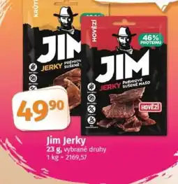 COOP TIP Jim Jerky nabídka