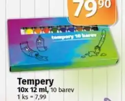 COOP TIP Tempery nabídka