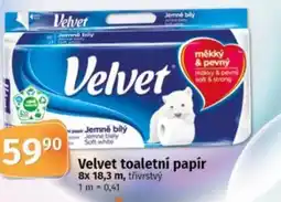 COOP TIP Velvet toaletní papír nabídka