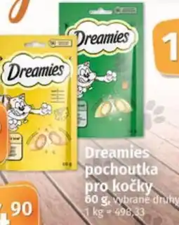 COOP TIP Dreamies pochoutka pro kočky nabídka