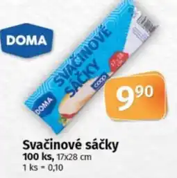 COOP TIP DOMA Svačinové sáčky nabídka