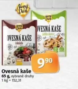 COOP TIP Ovesná kaše nabídka