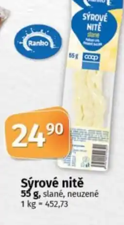 COOP TIP Ranko Sýrové nitě nabídka
