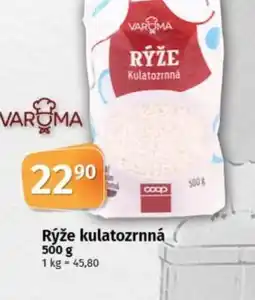 COOP TIP Rýže kulatozrnná nabídka