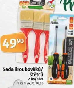 COOP TIP Sada šroubováků/ štětců nabídka