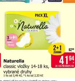 Teta Naturella classic vložky 14-18 ks nabídka