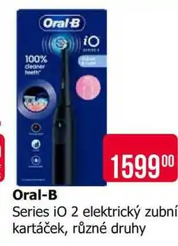 Teta Oral-B Series iO 2 elektrický zubní kartáček, různé druhy nabídka