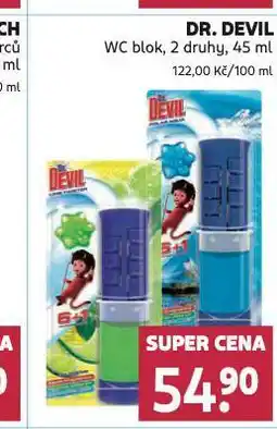 Rossmann Dr. devil wc blok nabídka