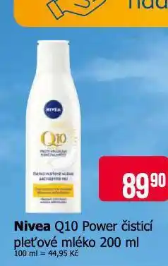 Teta Nivea q10 čistící pleťové mléko nabídka