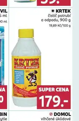 Rossmann Krktek čistič potrubí nabídka