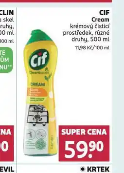 Rossmann Cif cream krémový čistič nabídka