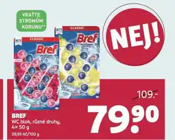 Rossmann Bref wc blok nabídka