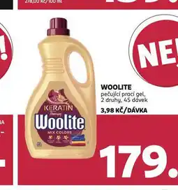 Rossmann Woolite pečující prací gel nabídka