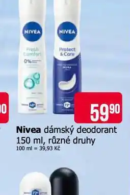 Teta Nivea deodorant nabídka