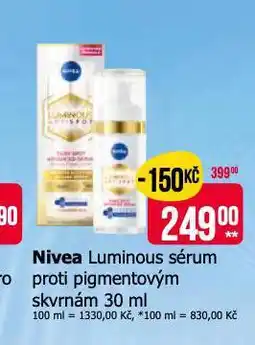 Teta Nivea sérum nabídka