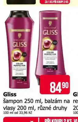 Teta Gliss šampon, balzám nabídka