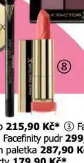 Teta Max factor rtěnka nabídka