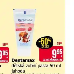 Teta Dentamax dětská zubní pasta nabídka