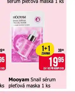 Teta ooyam snail sérum ple´tová maska nabídka