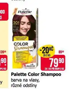 Teta Palette color shampoo barva na vlasy nabídka